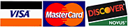 Visa - Mastercard - Discover